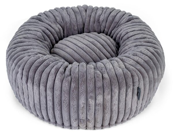 TrendPet Biscuit Spot Hundebett grigio (61x61x30cm)