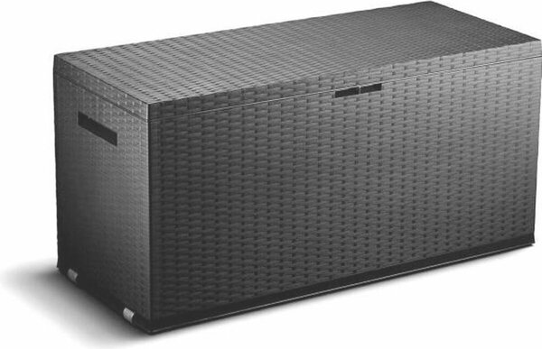 Contenitore per esterni TOOD Grigio scuro satinato 120 x 52 x 60 cm