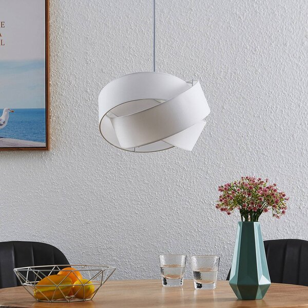 Lindby Gya lampada a sospensione, bianco