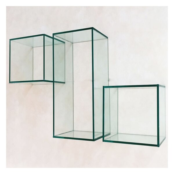 Cubo da parete - cristallo acrilico - Kubi