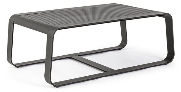 Tavolino da Esterno 105x62x38h cm in Alluminio Merrigan Antracite
