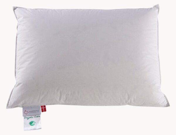Cuscino in piuma a 3 camere Organic Care, morbido