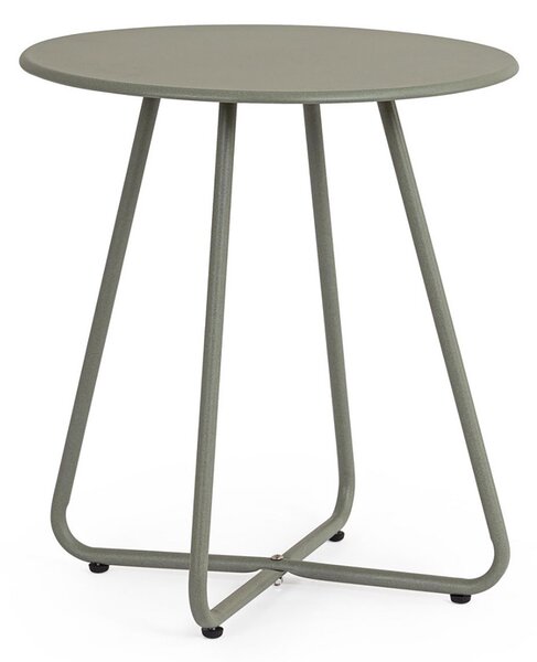 Tavolino da Esterno Ø45x50h cm in Acciaio Jable Verde