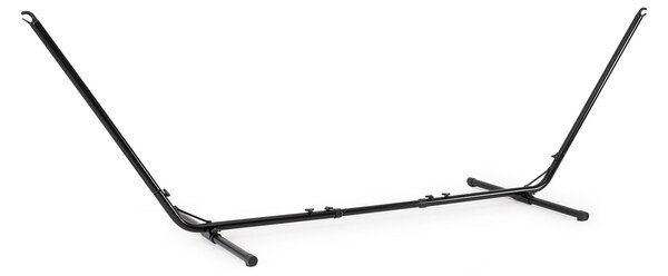 Supporto Struttura Portante Regolabile per Amaca 290-350x100x97h cm Portata Max 200 kg in Acciaio Nero