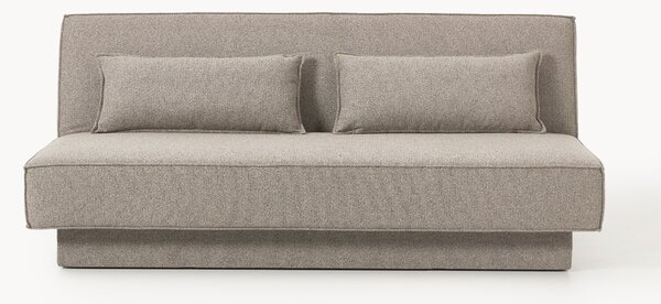 Divano letto in bouclé con contenitore David