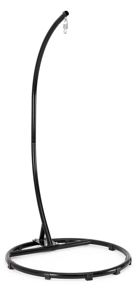 Supporto Struttura per Amaca Pensile Portata Max 120 kg in Acciaio Nero