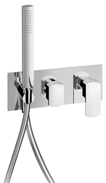 Valvola Deviatrice 3 Vie Per Doccia - Lega Resistente Per Soffione, Maniglia E Fissaggio - Foto 4