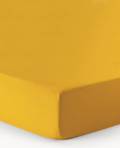 Lenzuolo con angoli topper in flanella Biba