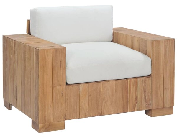 Poltrona in legno teak con cuscini - Belem