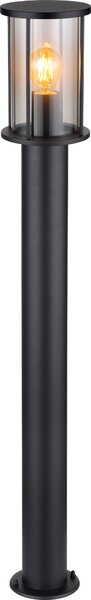 Globo Lighting luce da esterno in acciaio inox nero opaco, 1x E27