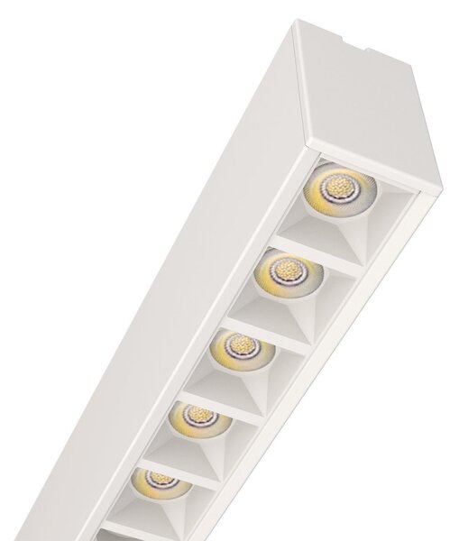 Plafoniera LED 40W 120cm, UGR16 CCT PHILIPS Certadrive - Bianca o nera Colore Bianco Variabile CCT, Colore del corpo Bianco