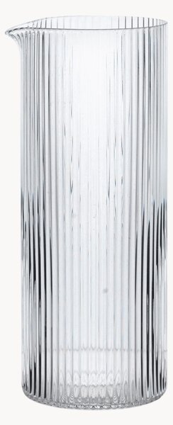 Caraffa in vetro soffiato millerighe Ripple, 400 ml