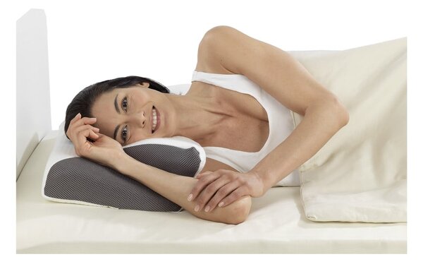 Cuscino anatomico con imbottitura in memory foam 36x60 cm - Maximex