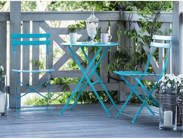 Set di mobili da giardino blu Retro - Bonami Essentials