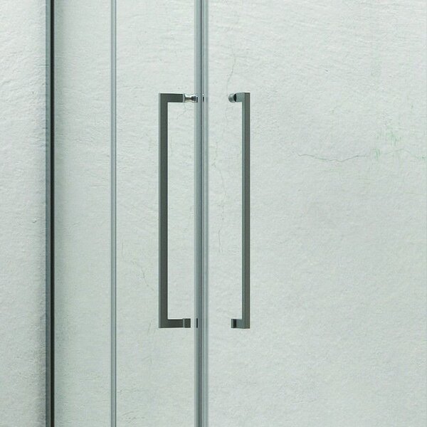 Kamalu box doccia 90x80 angolare due ante battenti kt1000