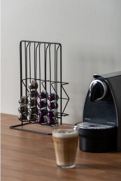 Supporto per capsule nero Wired - PT LIVING