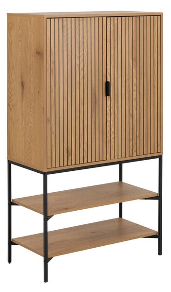 Mobile in rovere decorato in colore naturale 80x140 cm Jaipur - Actona