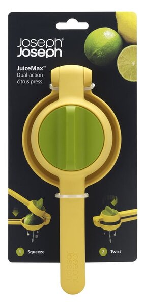 Spremiagrumi manuale giallo-verde JuiceMax - Joseph Joseph