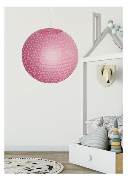 Paralume da bambini rosa ø 35 cm – Candellux Lighting