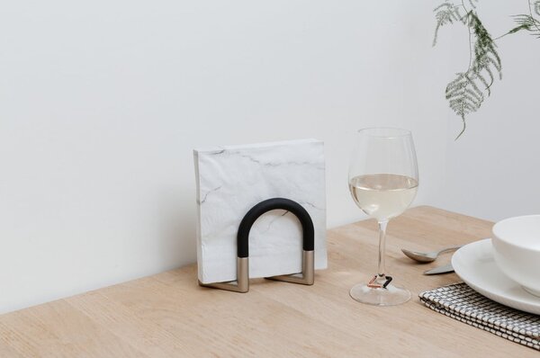 Porta tovaglioli in metallo Swivel - Umbra