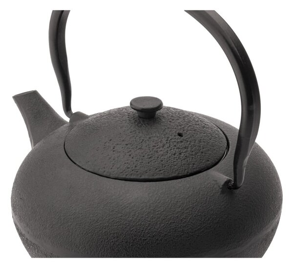 Set da tè in porcellana-leghe bianco-nero Shanxi - Bredemeijer