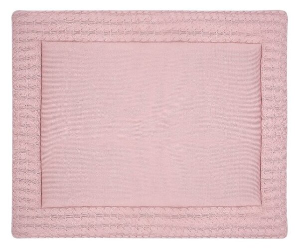 Tappeto da gioco in cotone rosa, 70 x 90 cm - Kindsgut