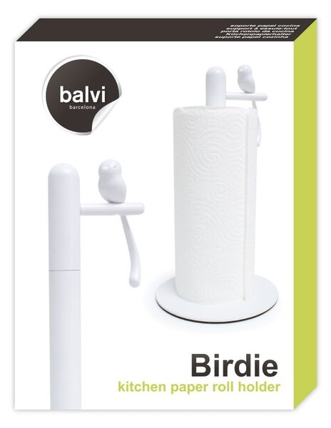 Porta asciugamani da cucina bianco ø 16 cm Birdie - Balvi