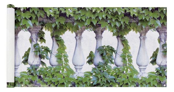 Schermo per balcone in plastica verde 500x85 cm - Maximex