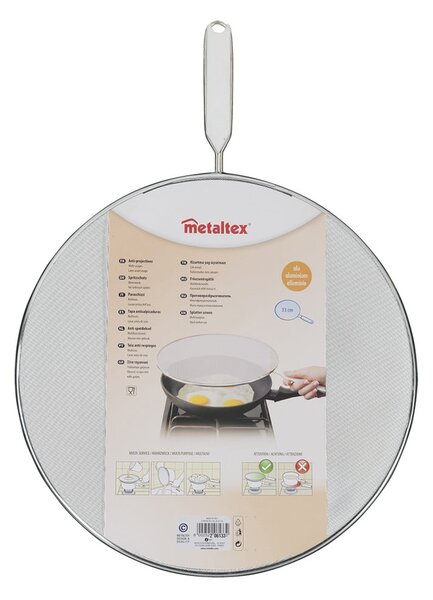 Schermo protettivo per padella per frittata, ⌀ 34 cm - Metaltex