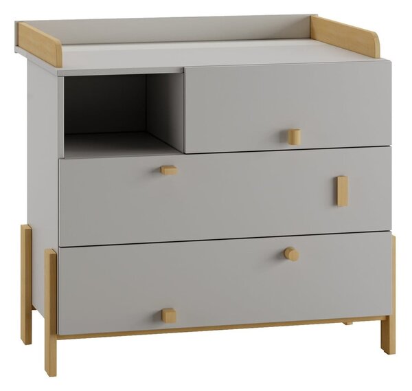 Fasciatoio grigio chiaro Cube - Pinio