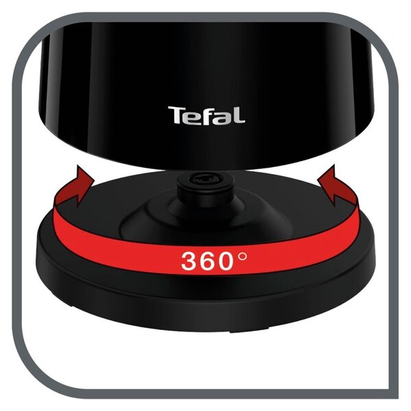 Bollitore nero 1,7 l KO851830 - Tefal