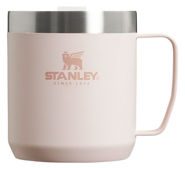 Tazza termica rosa chiaro in acciaio inox 350 ml Stay-Hot Camp Mug Rose Quartz – Stanley