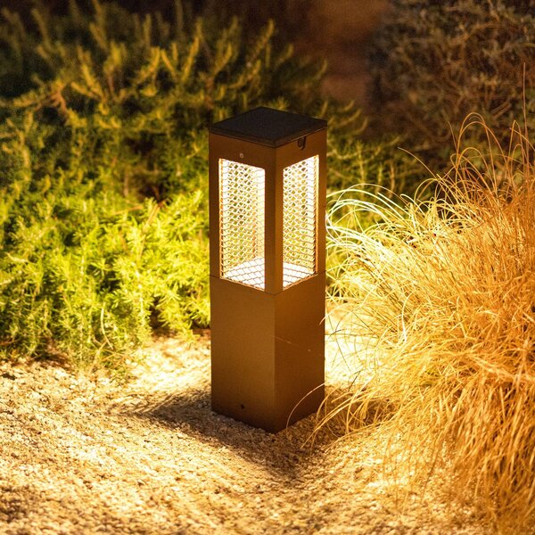 Les Jardins Lampioncino LED Tradition Sensor Corten 40cm