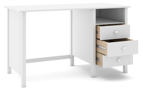 Scrivania per bambini in legno di pino 54x120 cm Max - Marckeric
