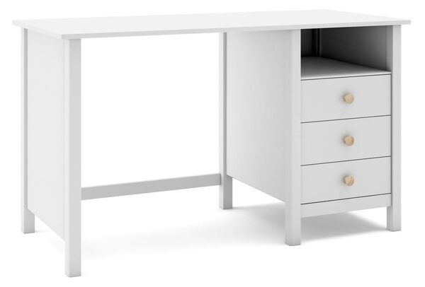 Scrivania per bambini in legno di pino 54x120 cm Max - Marckeric