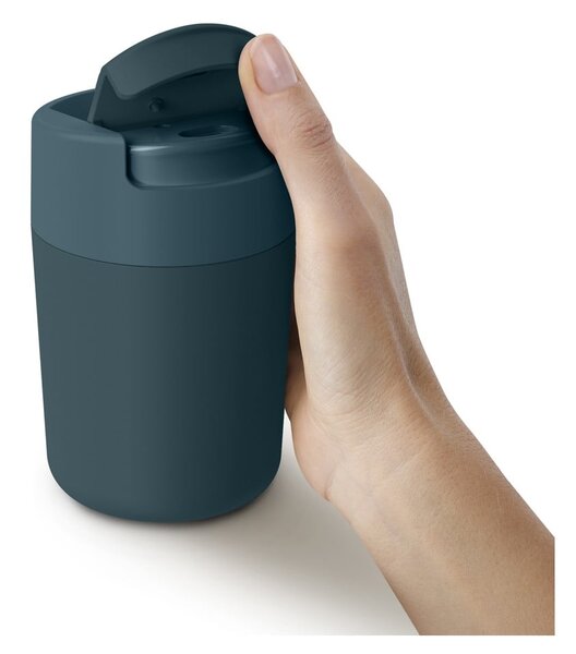 Tazza da viaggio blu scuro 340 ml Sipp - Joseph Joseph