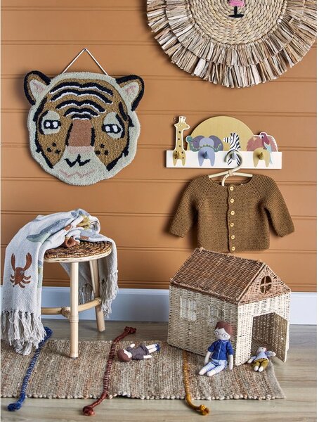 Appendiabiti per bambini da parete 40x20 cm Mallen – Bloomingville Mini