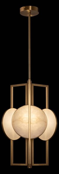 Maytoni Lampada a sospensione Marmo, dimmerabile, Ottone / Oro, Soggiorno / Sala da pranzo, Metallo, Moderno, Lampada a sospensione