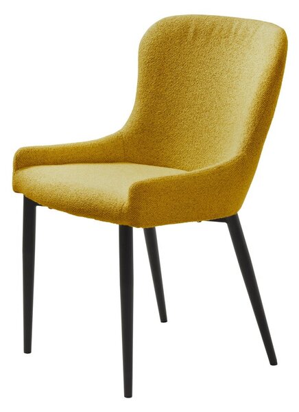 Sedia da pranzo gialla Ontario - Unique Furniture