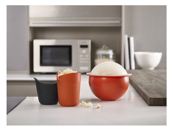 Set di 2 macchine per la cottura dei popcorn a microonde M-Cuisine - Joseph Joseph