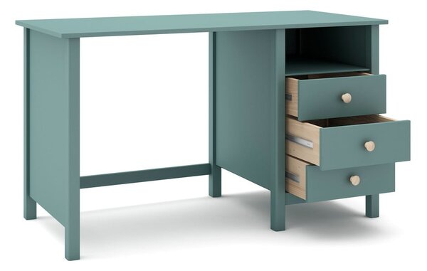 Scrivania per bambini in legno di pino 54x120 cm Max - Marckeric
