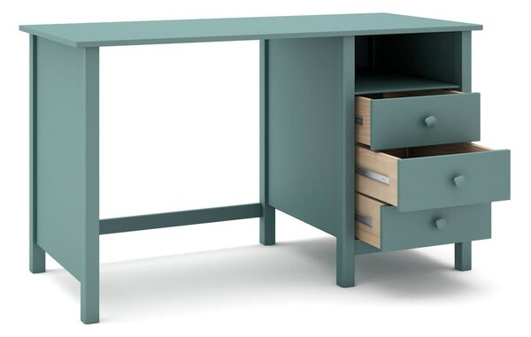 Scrivania per bambini in legno di pino 54x120 cm Max - Marckeric