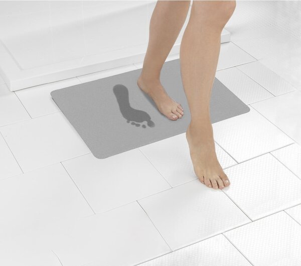 Tappetino da bagno grigio 50x80 cm - Wenko