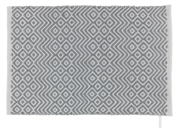 Tappeto da bagno grigio Abai, 50 x 80 cm - Wenko