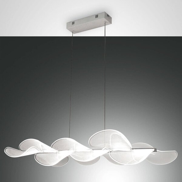 Fabas Luce Lampada LED a sospensione Sylvie lunga, 78 x 37 cm