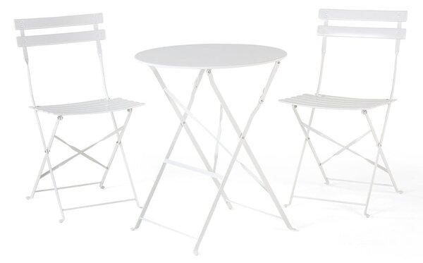Set di mobili da giardino bianchi Retro - Bonami Essentials