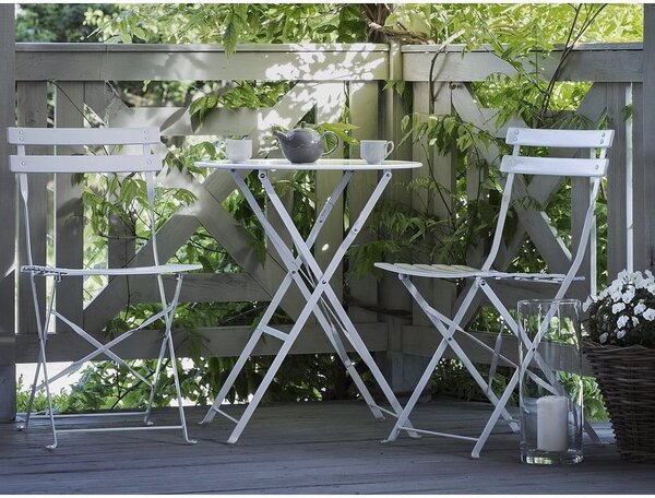 Set di mobili da giardino bianchi Retro - Bonami Essentials