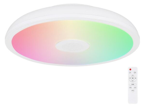 Globo - LED RGB Lampada da bagno con altoparlante RAFFY LED/18W/230V IP44 + +TC