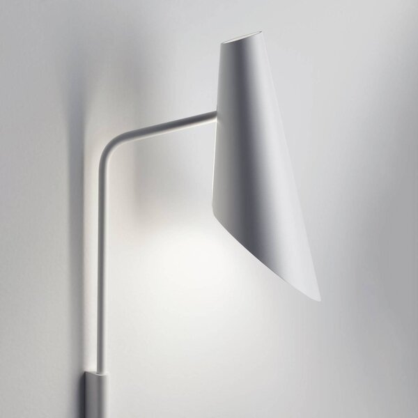 Vibia I.Cono 0725 applique, 54 cm, bianco