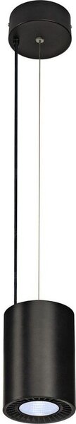 SLV Supros Pd Lampada a sospensione LED rotonda nera 3000lm 4000K